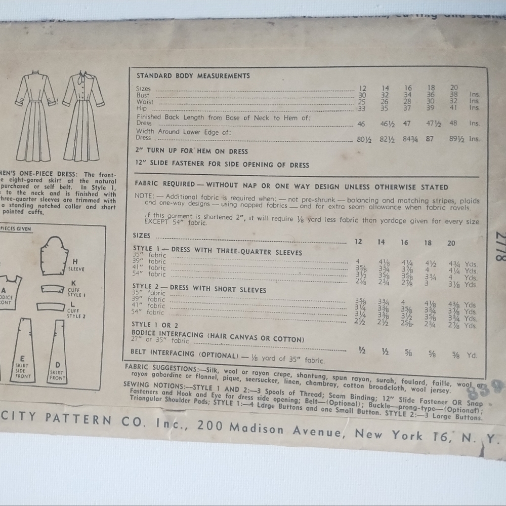 Two Vintage Simplicity Patterns - Picture 9 of 9